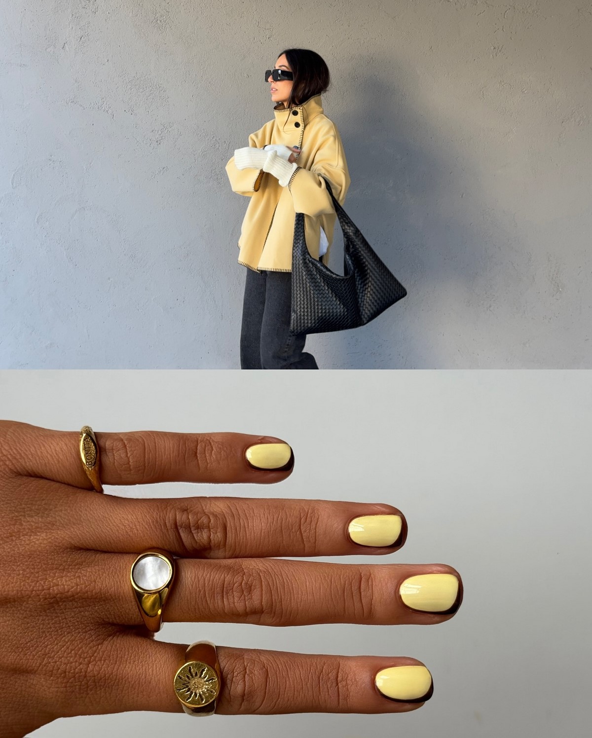 Желтый маникюр снова в тренде — но именно этот оттенок выглядит дорого